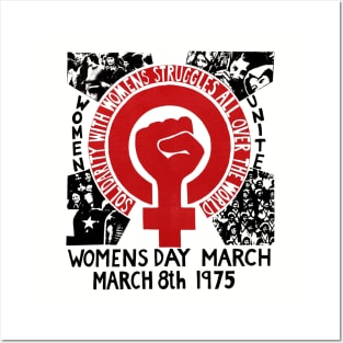 Women's March 1976 Posters and Art